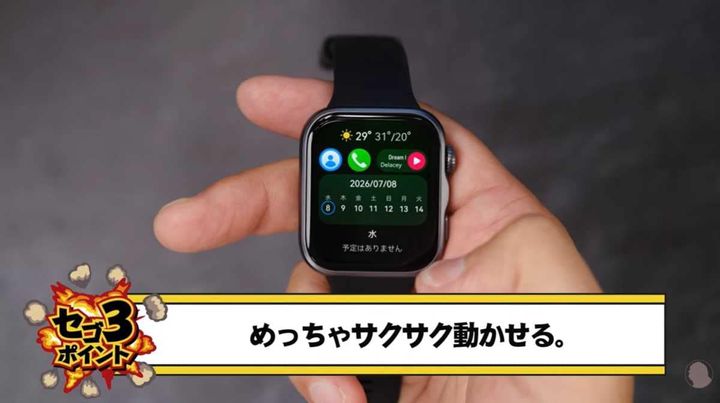 驚きの軽さと見やすいディスプレイ