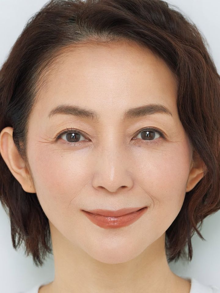 口まわり重ね塗りメイク