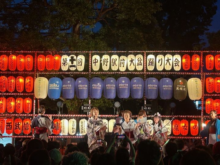 中野駅前大盆踊り大会
