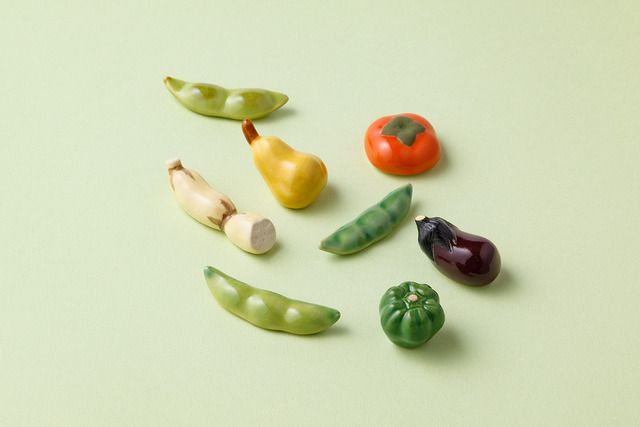 箸置き｜ながおか・にいがたの野菜果物(8種展開)