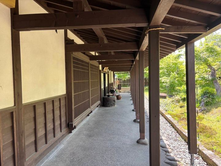 江口だんご本店 回廊