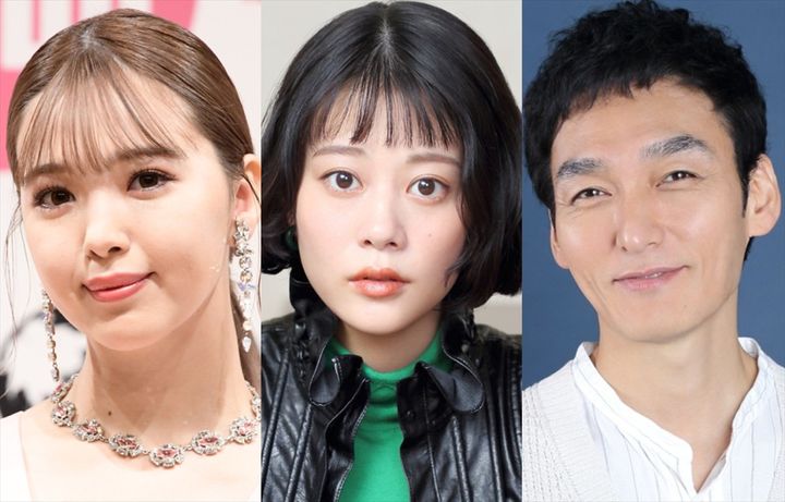 （左から）藤田ニコル、高畑充希、草なぎ剛 クランクイン！ width=
