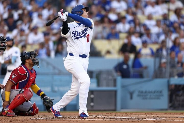 今季21号アーチを放ったドジャース・大谷翔平（C）Getty Images