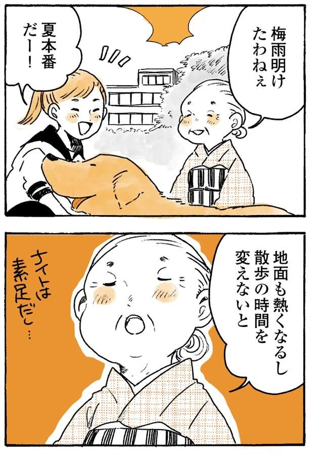 梅雨明けたわねぇ （C）佐倉イサミ／KADOKAWA