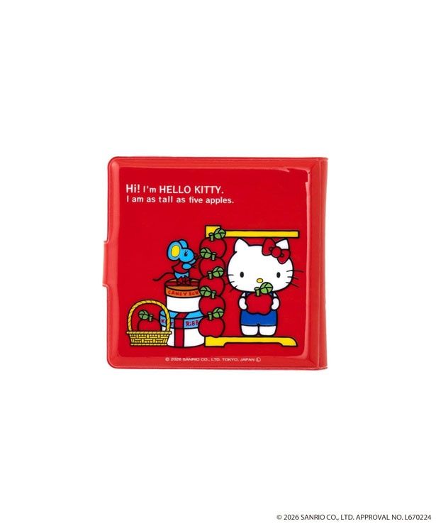 財布風ケースの裏面デザインはコレ！ (C)2026 SANRIO CO., LTD. APPROVAL No.L670224