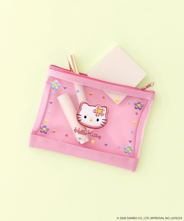 「メッシュポーチ」(660円) (C)2026 SANRIO CO., LTD. APPROVAL No.L670224