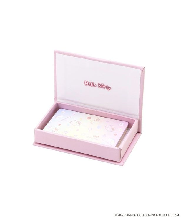 ケースを開けるとこんな感じ (C)2026 SANRIO CO., LTD. APPROVAL No.L670224