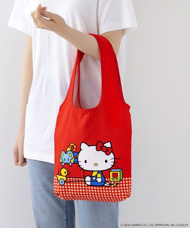 「マルシェバッグ」(880円) (C)2026 SANRIO CO., LTD. APPROVAL No.L670224