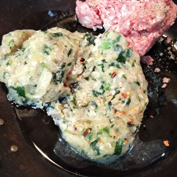 1、鉄フライパンで炒める
