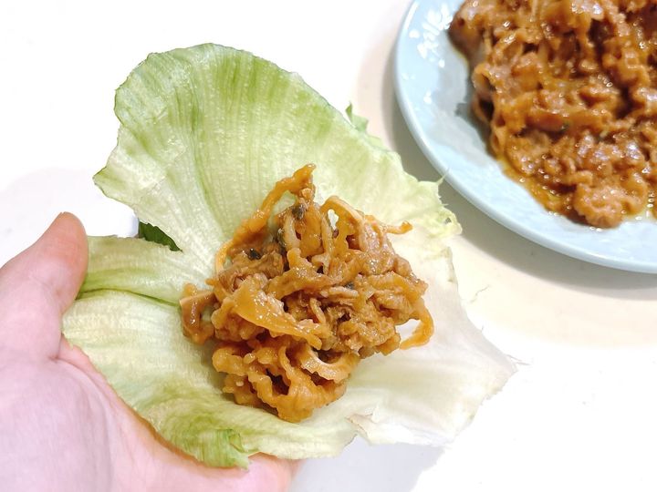 レタスやサンチュと一緒に食べてもおいしい