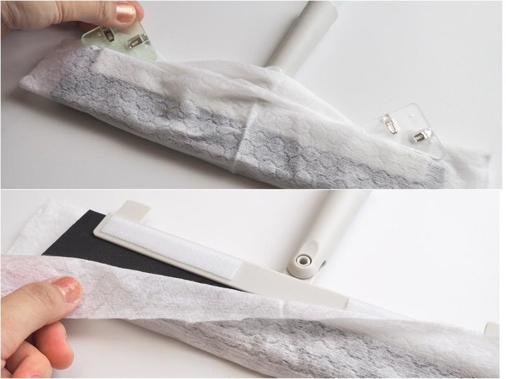 画像: シートを付ければ簡易ワイパーとしても