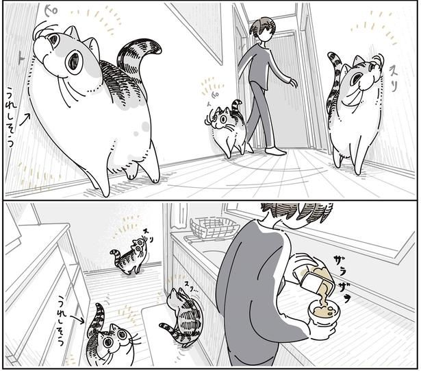 うれしそう （C）キュルZ／KADOKAWA