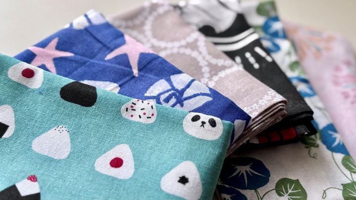 SNSで話題！100均の手ぬぐい6つ買ってみたら……可愛すぎてリメイクはかどりそう♪【ダイソー・セリア・キャンドゥ】