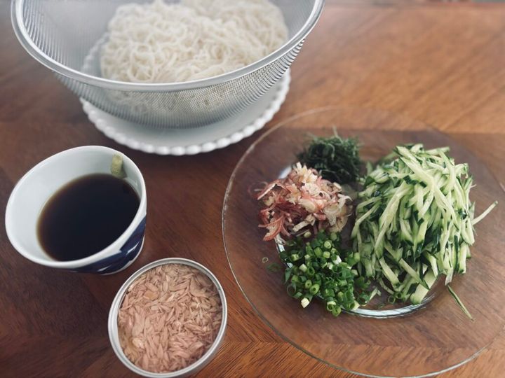 我が家のそうめん