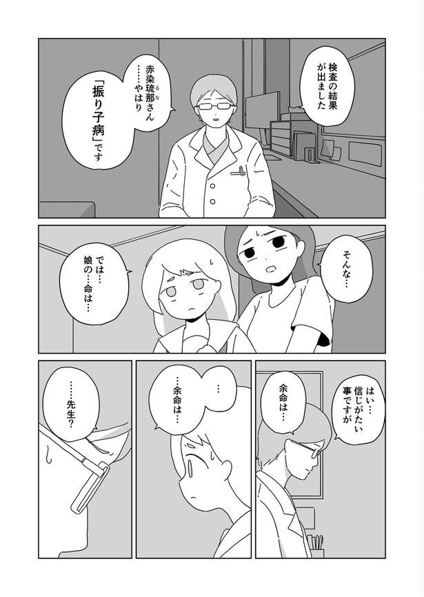 【漫画】 彼女の余命は一体何年？ 画像提供：こうが(@Kouga_ss)