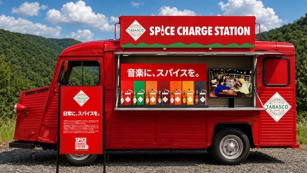 【新潟県湯沢町】FUJI ROCKに「TABASCO」の給辛所が登場。会場内20以上のスポットで展開