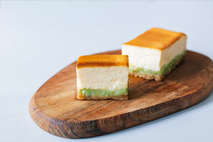  【宮城】“幻の枝豆”が香る、すずやの「宮城県角田産ずんだのチーズケーキ」