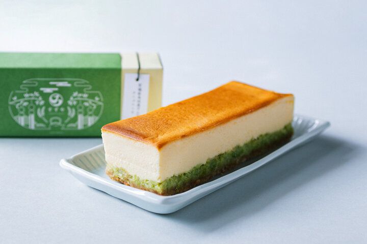  【宮城】“幻の枝豆”が香る、すずやの「宮城県角田産ずんだのチーズケーキ」