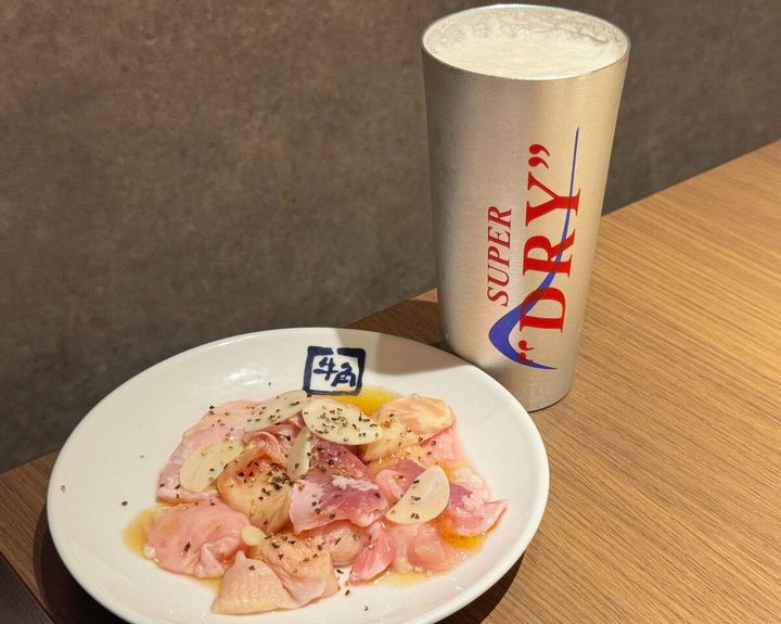 大人の特権コンボ！「ホルモンMIX」×「キンキン生ビール」