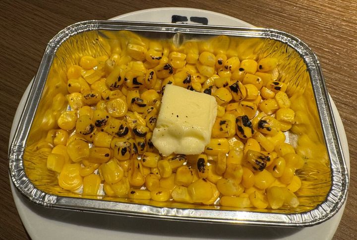 七輪de焼きもろこし