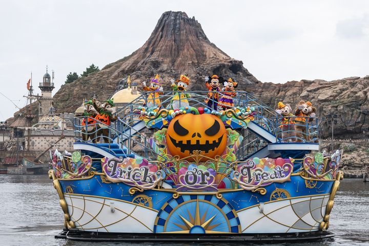 「ディズニー・ハロウィーン・グリーティング」の様子