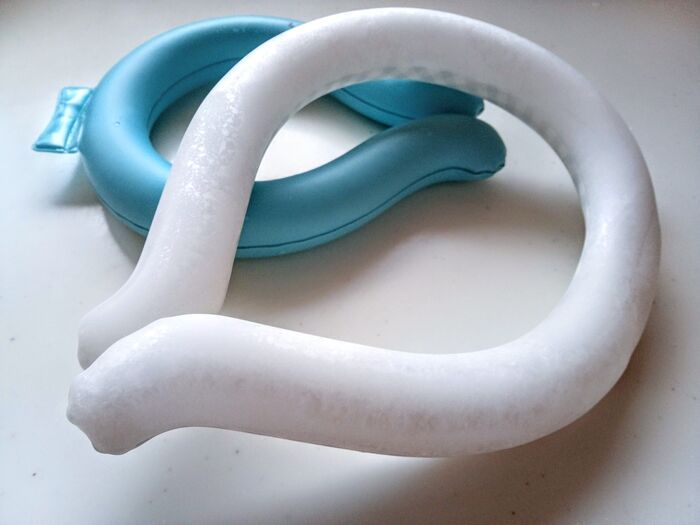溶けた「クールリング」を外出先で再冷凍するには？炎天下で検証してみた！
