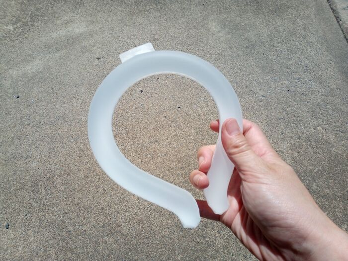 溶けた「クールリング」を外出先で再冷凍するには？炎天下で検証してみた！