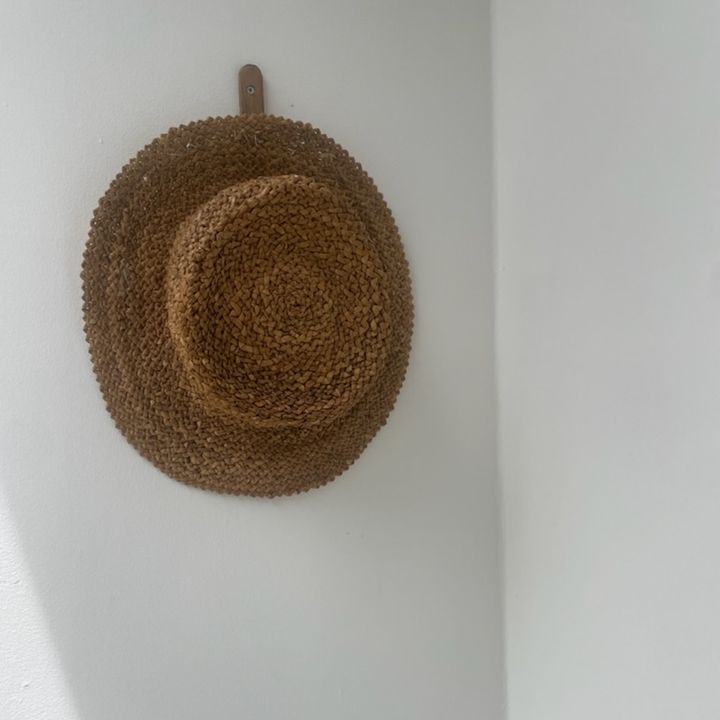 ラトビアの麦わら帽子