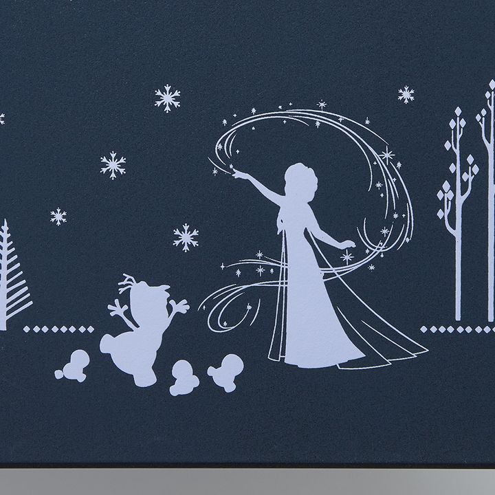 キャラクターイメージのミニテーブル アナと雪の女王 デザインアップ エルサ