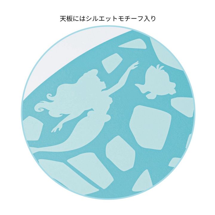 キャラクターイメージのミニテーブル アリエル 天板