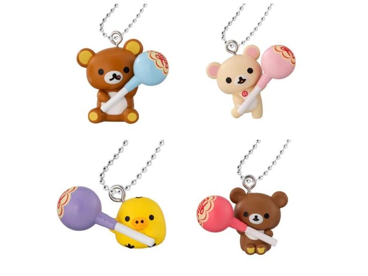 チュッパチャプスを持ったリラックマたちがかわいい！ 2026年7月発売