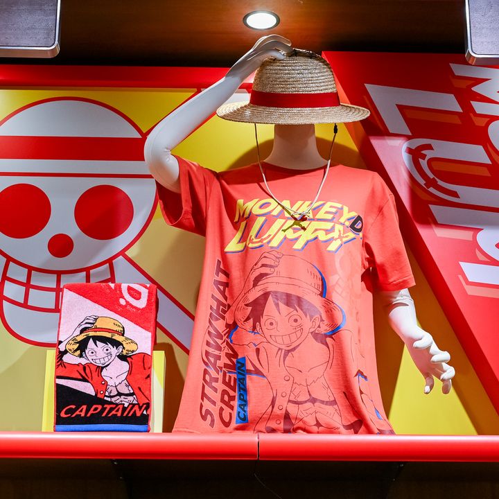 Tシャツと同じ絵柄のフェイスタオル