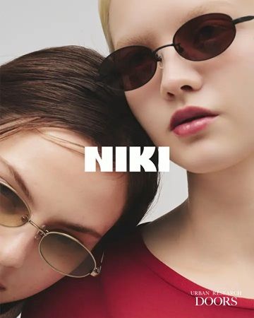 アイウェアブランド「NIKI」がURBAN RESEARCH DOORSなど東京・京都3店舗でPOP UP開催