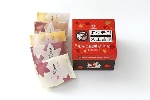 にしき堂が「ポケモン×工芸展 もみじ饅頭詰合せ」を期間限定で販売！広島土産におすすめ