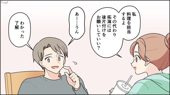同棲中の彼氏が後片付けをしてくれたけど…「これ、本当に洗ったの？」汚れが落ちていない食器に戸惑った話