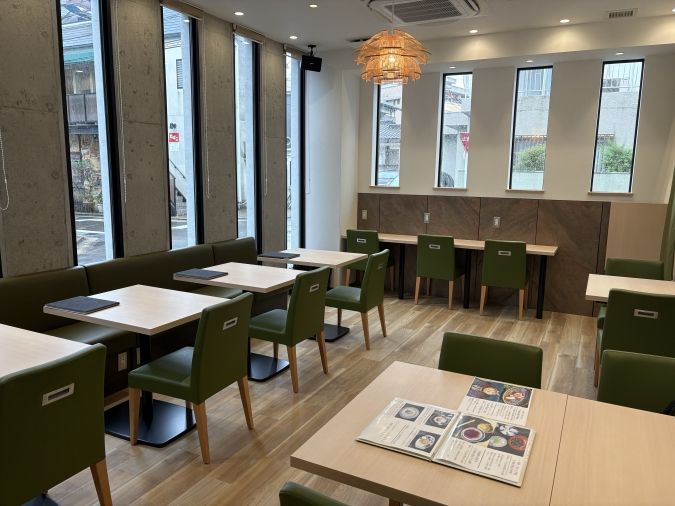 茶寮嗣味 店内