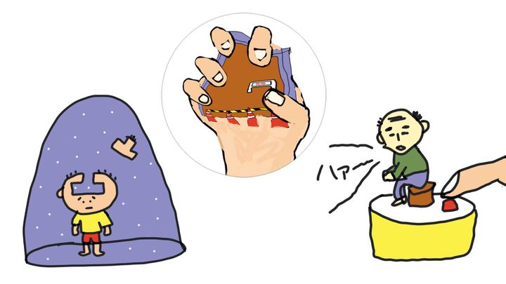 芸人・天竺川原 イラスト