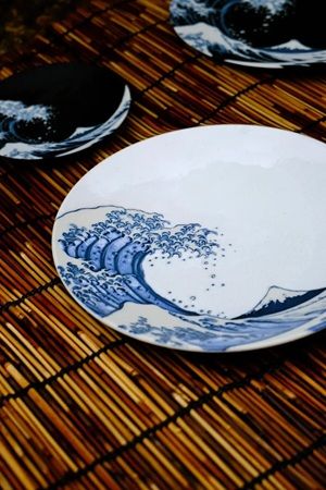 「かっぱ橋まえ田」が「美濃焼コレクション」を発売！葛飾北斎の代表作がモチーフ