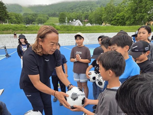 【北海道留寿都村】東亜道路工業が「サッカー教室＆ピックルボール体験会」に特別協賛！ゲストは北澤豪氏