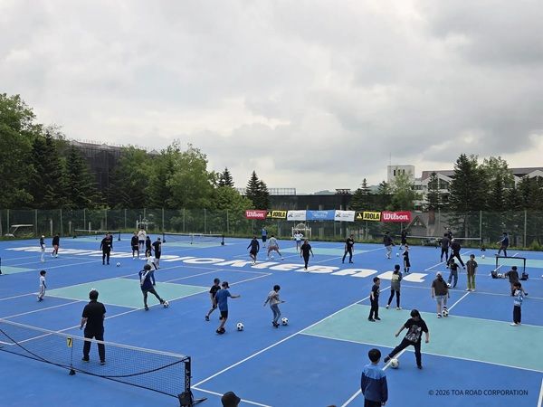 【北海道留寿都村】東亜道路工業が「サッカー教室＆ピックルボール体験会」に特別協賛！ゲストは北澤豪氏