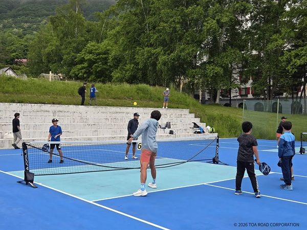 【北海道留寿都村】東亜道路工業が「サッカー教室＆ピックルボール体験会」に特別協賛！ゲストは北澤豪氏