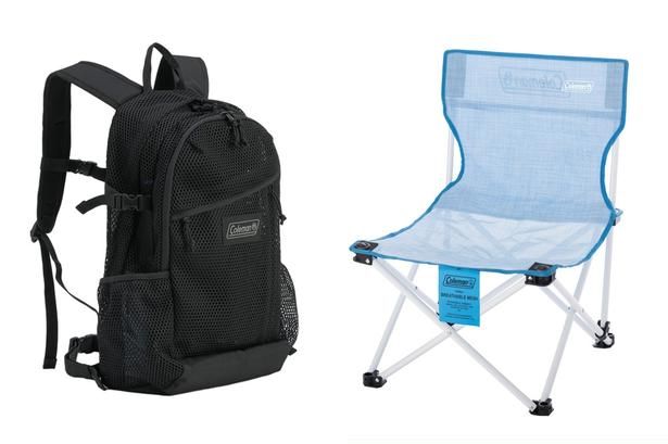 人気の定番シリーズに夏仕様の新作モデルが続々登場！クリスタルブルーがさわやかな「メッシュチェア」と、タウンユースにも最適な「ウォーカー」をチェック！