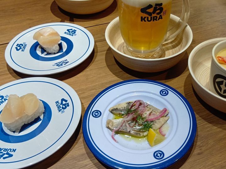 プレミアム商品券でランチ！予約が取れなかった、あのくら寿司へ！もう一度、関西万博気分！