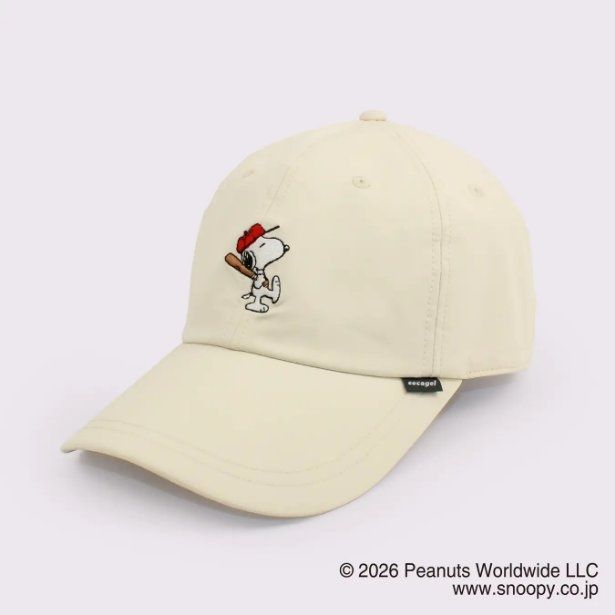 「コカゲルPEANUTS CAP solid」(7590円)ベージュ
