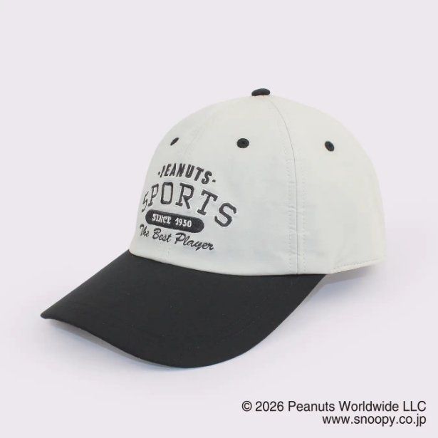 「コカゲルPEANUTS CAP Bi color」(7590円)ブラック