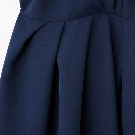 [Easy and Chic FLICKA]フロントタックフォルムワンピース