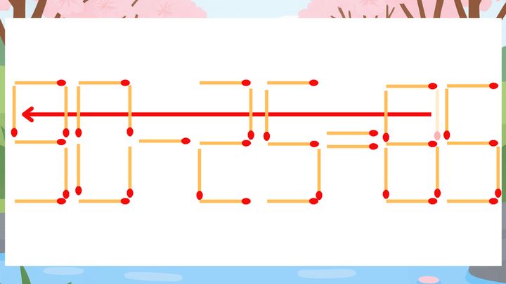 【マッチ棒クイズ】1本だけ動かして正しい式に：30-25=85？の解答画像