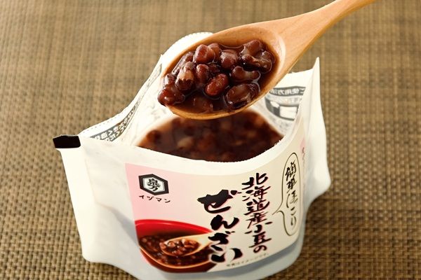 北海道産素材にこだわった、器いらずで食べきりサイズのぜんざいが新発売