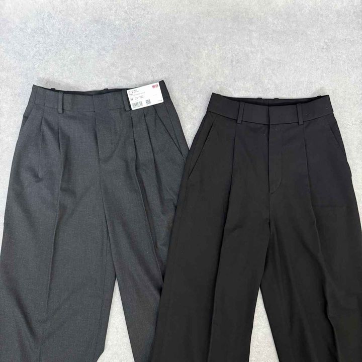 画像: タックワイドパンツと比較