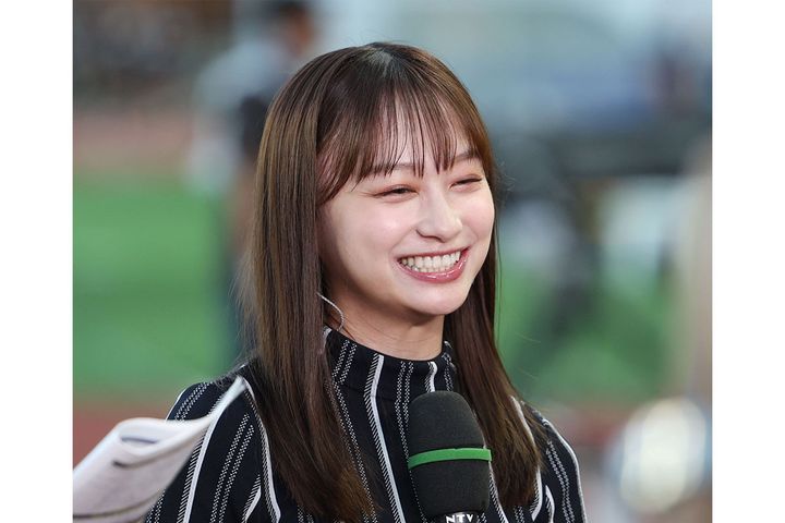 影山優佳さん（撮影：2023年07月25日、時事）